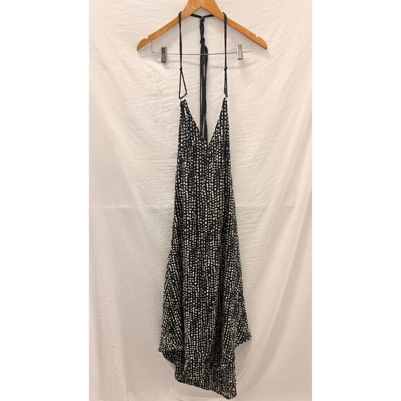 VIX PAULA HERMANNY Dots Thai Printed Voile Dress Medium Vacation Resort Summer - Picture 4 of 8